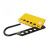 京速 铝合金联排锁钩(6孔) 安全搭扣 上锁挂牌 黄色 单位:个