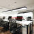 简约现代长条型形LED办公室圆角吊灯造型灯长方形吊线灯吸顶灯写 黑色60*30cm*48W 其他