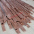 地线铜排 T2紫铜排板红铜排板铜条板散热铜板地线接地铜排扁条厚2mm-4mmMYFS 3*20 6米一根