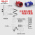 德力西工业插头插座连接器防水防爆航空插头公母3芯4芯5芯16A 32A 三芯 32A 插座 DEP2-123