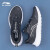 李宁（LI-NING）男鞋跑步鞋夏季新款网面透气黑色低帮跑鞋男款减震休闲鞋子运动鞋 黑色 42