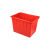 亚桓菡70升水箱510*370*280红色大号长方形塑料水箱加厚周转水产养殖鱼大号储水泡瓷砖胶箱