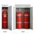 鸣宇 柜式七氟丙烷灭火装置双柜/GQQ150X2/2.5-ZA 不含药剂需单独购买