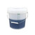 20升塑料桶带刻度线10L5半透明白色桶奶茶店带刻度塑料水桶盖定制 新款20L透明桶自带刻度