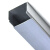 DS 铝合金方线槽 75*35mm 壁厚0.8mm 1米/根 外盖明装方形自粘地面