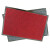 金固牢 KCAA-240 商场门口双条纹地垫 复合PVC地垫防尘防滑可裁剪迎宾毯 大红色60*90cm