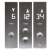 HAA23550K1/2/3/4奥的斯电梯020型外呼外招显示全新现货 单按钮底层