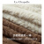 La Chapelle拉夏贝尔/La Chapelle圆领拼皮皮扣仿兔毛毛绒外套女宽松保暖冬季 咖色 S