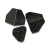 贝傅特 三角塑料护角 三面塑胶护角纸箱保护包装防撞PP材料 90*1.5mm标准款[200个]