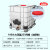 吨桶全新加厚塑料方桶1000L1吨 IBC集装1000L1吨 IBC集装桶500L化工桶储水桶柴油桶 全新1000L225口径吨桶（白色）