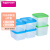 特百惠（Tupperware）冷冻冷藏保鲜盒冰箱储物盒食物储藏密封收纳盒6件套 6件套(入会再减10块)