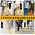 人字梯工程梯子家用加厚折叠伸缩楼梯爬梯多功能工业3米直梯合梯 新品关节梯3.0米(黄颜色)
