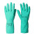 澳颜莱丁腈手套防水防腐蚀化学品耐酸碱耐溶剂耐油实验 16-650型耐高温手套 XL