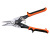 维度（WEDO）铁皮剪刀剪刀工业剪刀航空剪刀铝扣板台式直头剪刀10寸