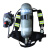 正压式空气呼吸器RHZK6.8L/30自给式消防碳纤维瓶6L钢瓶可携式 3C碳纤维呼吸器全套（9L）带箱子