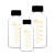 kuihuap 葵花顶空瓶 螺口玻璃顶空瓶取样瓶试剂瓶带刻度实验用 50ml（四氟硅胶垫）,10个起订 