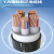 YJV电缆 型号 YJV 电压0.6/1kV 芯数4+1芯 规格4*120+1*70mm2