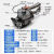气动热熔免扣式手动打捆塑料带塑钢带拉紧器气动打包机 合金灰AQD19拉力450公斤