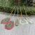 家用户外大扫把竹子扫帚扫院子塑料大号马路扫环卫物业笤帚加长杆 绿色硬毛木杆1个