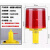 定制适用太阳能围挡警示灯夜间爆闪灯led交通施工小警示灯路锥锥桶闪光灯 细管插入款（5个以上自动包邮）