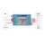 RS485转4-20mA模拟量电流输出模块AO输出 Modbus RTU通讯协议 485转四路0/ 4-20mA输出模块 DAM-4