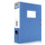 得力 塑料档案盒 0.8mm厚PP板塑料文件资料盒大容量凭证A4文件夹 5623 238x318x50mm 蓝色