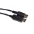 USB转6 DIN 6P 大6针 E6000纺织机电1脑联机线 RS232通讯线 DB9款(无芯片) 1.8m