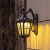 北原野子复古美式壁灯太阳能户外家用接电款大号LED中式别墅墙壁灯围墙灯室外阳台门柱灯