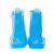 阿力牛 AZF86 PVC注塑一体成型防雨鞋套 加厚耐磨雨鞋套 蓝色中筒 S(34-35码) 