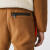 LACOSTE男士运动裤Colorblock  Fleece宽松弹性自然腰撞色舒适长裤 Brown / Khaki Green S