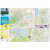 2024年新版 浙江省交通旅游图（浙江省地图）出行规划 景点分布 旅游向导 地市规划 自驾 自助 环保材质