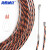 海斯迪克 HKHE-032 电工穿线器 圆头电线线管光纤引线器 三股双色15米(塑钢)+束线器2个