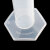 RICH LAB BRAND塑料量筒50/100/250/500/2000ml进口PP普兰德刻度量杯 蓝线刻度 25ml BR34820