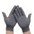 新店促销劳保防滑耐磨工厂工地干活打包薄款透气维修尼龙手套 30双装 薄款黑色