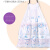 e洁  抽拉绳垃圾袋 50*55 创意卡通手提塑料袋 自动收口 加厚中号DT105055-69-1包