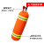 兴安消防空呼配件气瓶套消防正压式空气呼吸器6.8L9L气瓶阻燃套气瓶保护套罩反光罩 橘黄色9L气瓶保护罩 