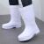 EVA超轻泡沫雨靴卫生靴厨房耐油耐酸碱高筒靴子防滑水鞋 单鞋-高筒809白 偏大两码 37/38