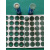 定制适用青稞纸覆胶辅料绝缘垫锂电池18650加工空心正极组装绝缘纸垫片 青稞纸两联空心一万个0.2厚
