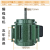 排气扇电机轴流抽风机机头圆筒马达单三相油烟机工业换气扇电机 8寸强力（1400转速）
