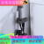 科勒京马桶喷枪增压全铜多功能妇洗器高压冲厕所喷头家用单冷龙头 方形单功能1.5米管