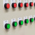 亚克力机械设备按钮标签贴启动电源开关复位停止标识牌急停暂停故障指示灯压力表报警提示贴仪器开关贴定制 加热启动（10个装） 3x4.5cm