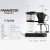 CAFERINA MPSG12滴滤式美式咖啡机全自动煮咖啡奶茶店 800ml月光银