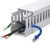 LYHCPVC线槽明装灰色塑料配电箱布线槽网线电线电缆理线阻燃pvc行线槽 30*30粗齿 1米单价