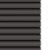 卡宝兰 铝合金折叠百叶窗帘办公室遮阳卷帘手动升降 打孔款 1平方米星空黑JH403厚（0.16mm）铝轨拉珠定制