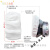 DR28su2k防尘口罩配件面具呼吸阀密封圈塑料布头带零件 吸汗套1只(白色)