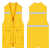 反光马甲定制护林员装修公司工地广告森林防火反光工装马甲印logo 黄色 2XL
