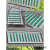 穗之语绿条不锈钢地沟盖板绿条水沟盖板下水道篦子绿塑料防鼠条胶条厨房 长29厘米*宽1.8厘米=20根