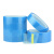 亚众 PET透明蓝色冰箱胶带 打印机空调传真机固定 无痕强黏力单面胶带 40毫米宽*50米长1卷价