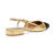 思美登（STEVE MADDEN）新款休闲鞋女士Belinda Flat复古优雅时尚单鞋撞色设计精致平底鞋 Gold Multi 36.5