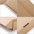 飞机盒长方形定做扁平超大定制打包特硬纸盒子包装快递纸箱子 五层特硬(EE瓦) F16(380*280*80mm)
